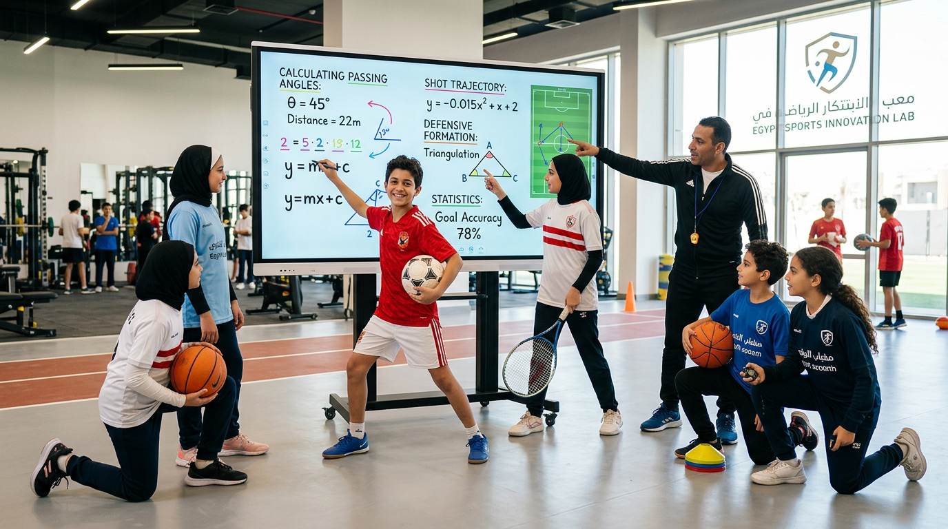 برنامج دمج الرياضيات مع الرياضة